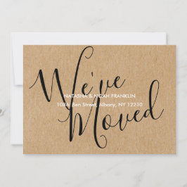 Rustic Kraft Mudamos novo endereço residencial