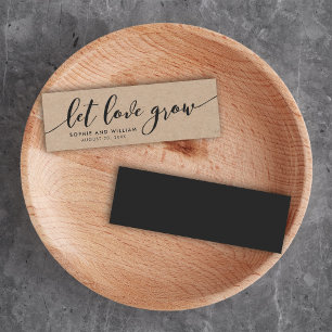 Rustic Kraft Roteiro de Relaxamento Casamento Deix