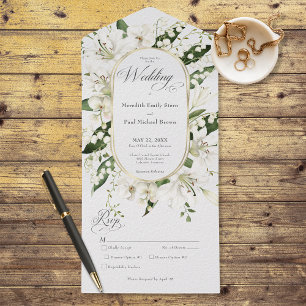 Rustic Lily do Janto Valley Floral White