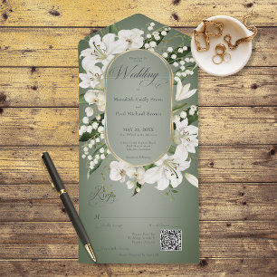 Rustic Lily of the Valley Floral Sage Code