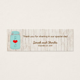 Rustic Mason Jar no Latido Ilustrated Wedding