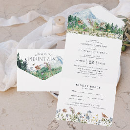 Rustic Mountain Wildflower | Boho Wedding