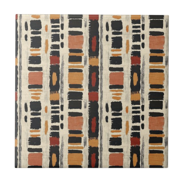 Rustic Mudcloth Geometric Pattern (1) (Frente)