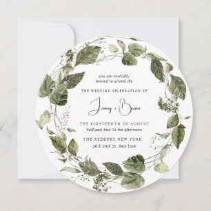 Rustic Primavera Greenery Casamento Botânico