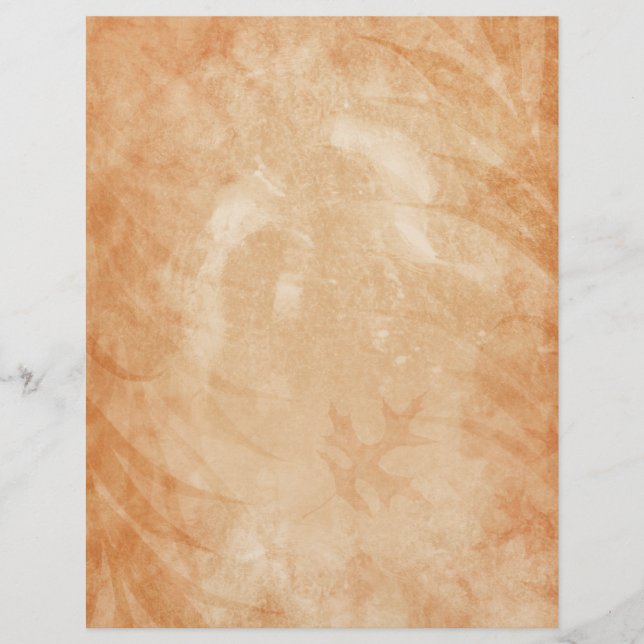 Rustic Sandstone Grunge Oak Leaves (Frente)