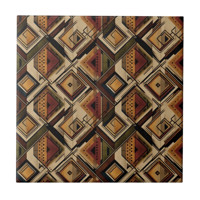 Rustic Southwestern Stripe Pattern (1) (Frente)