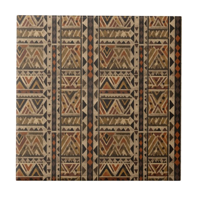 Rustic Southwestern Stripe Pattern (2) (Frente)