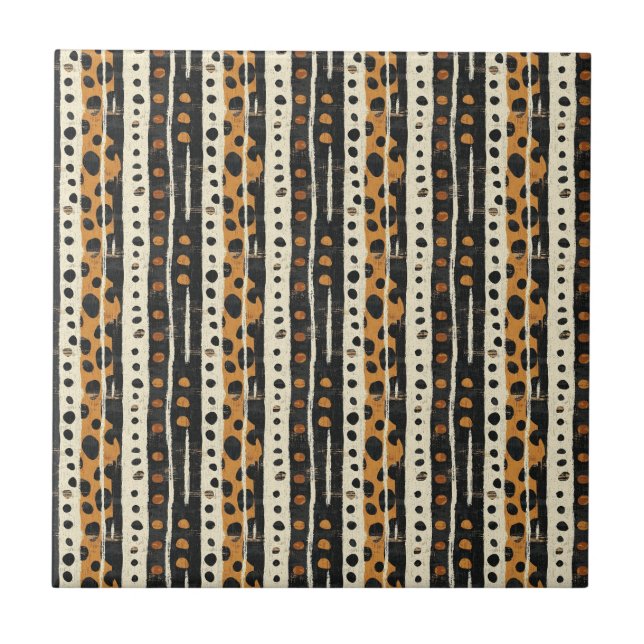 Rustic Southwestern Stripe Pattern (3) (Frente)