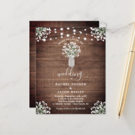Rustic String Lights Mason Jar Weditation