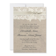 Rustic Vintage Inspirou Convite Para Casamento