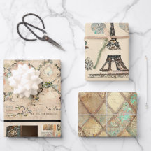 Rustic Vintage Romântico Paris