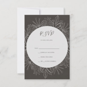 Rustic Winter   Carvões RSVP