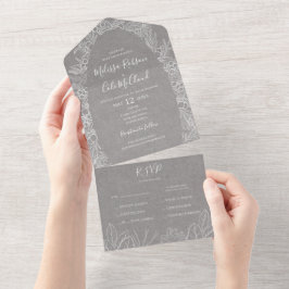 Rustic Winter | Selo De Cinza E Envio