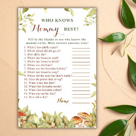 Rustic Woodland Que Conhece O Melhor Chá de fralda