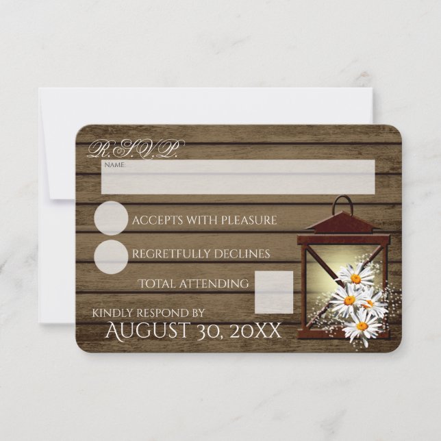 Rústica Madeira do Barn e Resposta Lanterna (Frente)