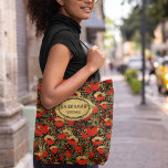 Rústico Red Poppy Vintage Madeira Bridesmaid Tote<br><div class="desc">Suas donas de Bridesmaids terão muito a carregar! Uma bela bolsa de ombro (complementando seu tema de casamento e seu papel de carta) seria o presente perfeito para cada um deles. Você pode personalizar cada saco com seu nome, e o bolsa é forte e confortável para o carregar para que...</div>