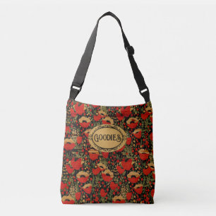 Rústico Red Poppy Vintage Madeira Bridesmaid Tote 