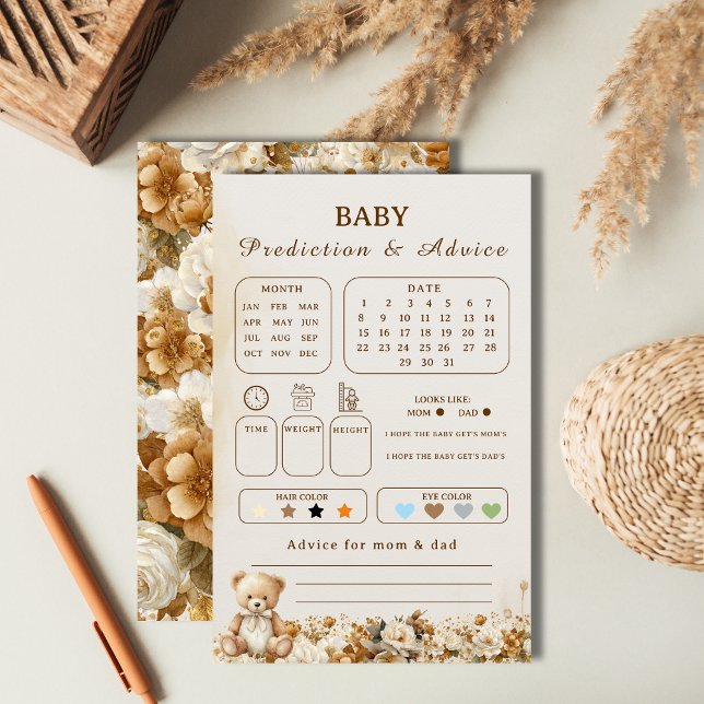 Rústico Urso de Teddy Predição e Chá de Conselhos (Criador carregado)