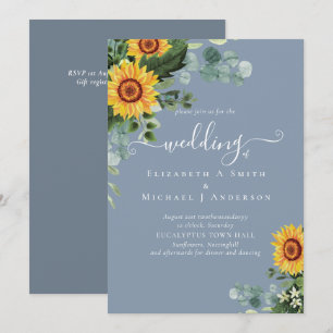 Rústicos Girassóis Eucalyptus Deixa Casamento
