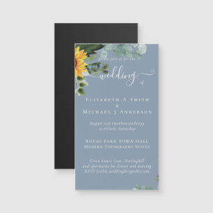 Rústicos Girassóis Eucalyptus Deixa Casamento