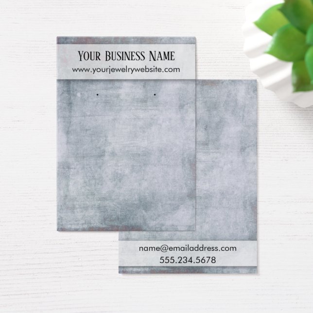 Rústicos Neutros Que Ouvem Cartões De Exibição Do  (Mesa)