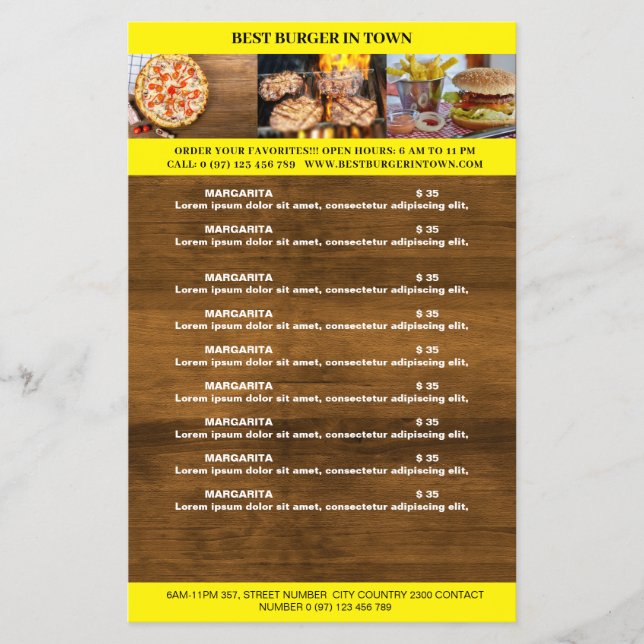 Rustikal Flyer (Frente)