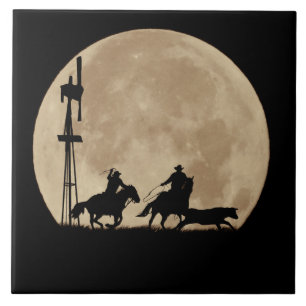 Rustler's Moon Roping Cowboys