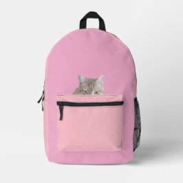 Rusty, a mochila rosa-gato
