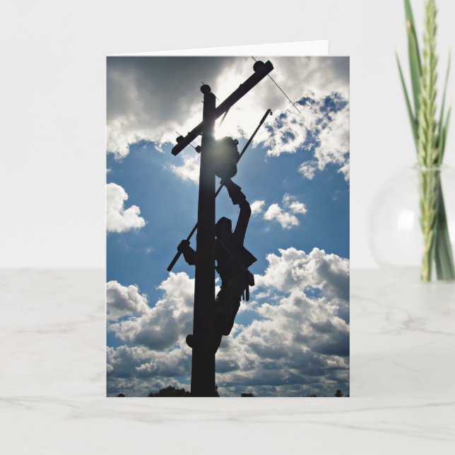 Rusty, o Cartão Lineman (Frente)