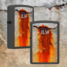 Rusty Orange Sested Urban Grunge