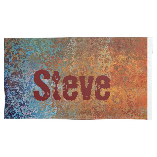 Rusty, Verdigris, Grunge Steampunk Personalizado (Frente)