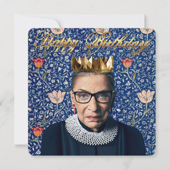 Ruth Ginsburg com a tapeçaria da Medway (Frente)