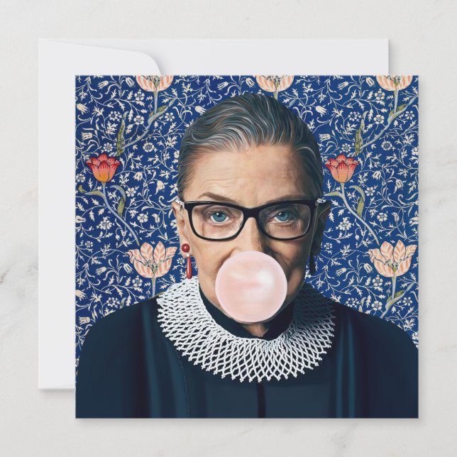 Ruth Ginsburg - Goma Rosa - Tapeçaria (Frente)