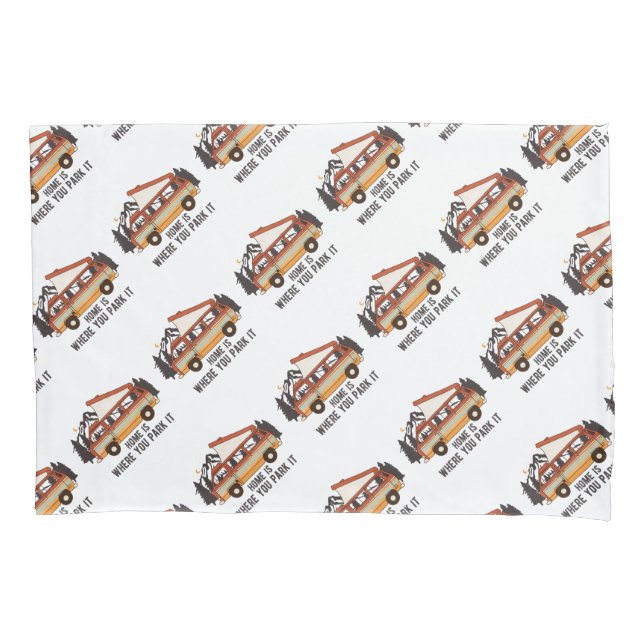 RV Tent Trailer "Home is Where You Park It" (Frente)