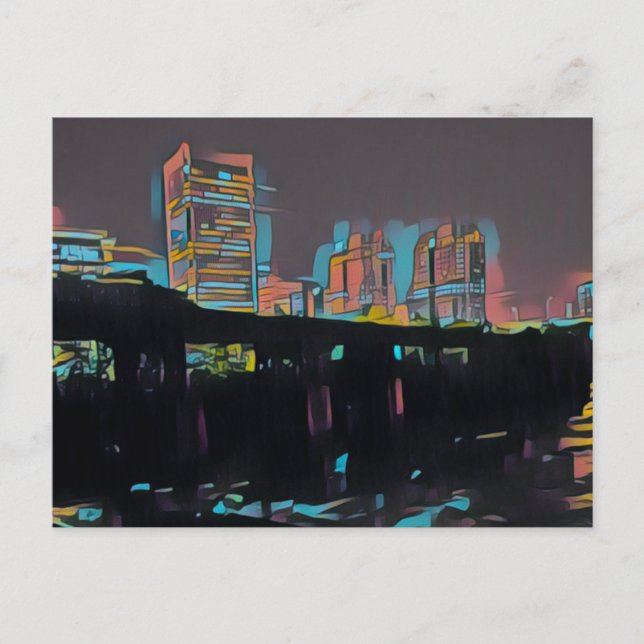 RVA No Cartão Postal Noturno (Frente)