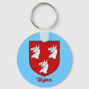 Ryan Family Shield Chaveiro