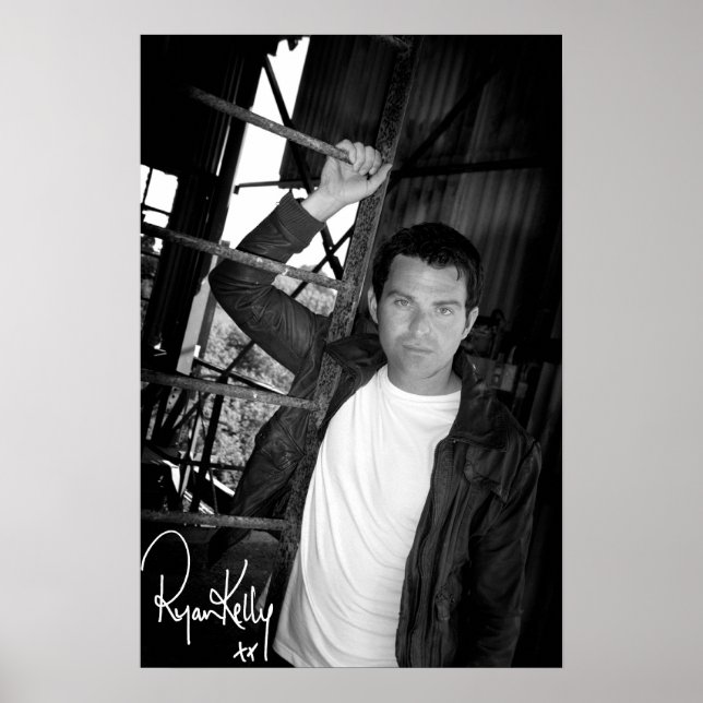 Ryan Kelly Music - Poster "signed" - Ladder (Frente)