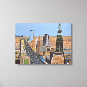 Ryjadh, canvas da Arábia Saudita