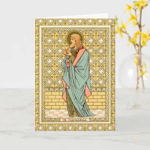 S. Barnabé o Apóstolo (RLS 02) Cartão de Boas Fest