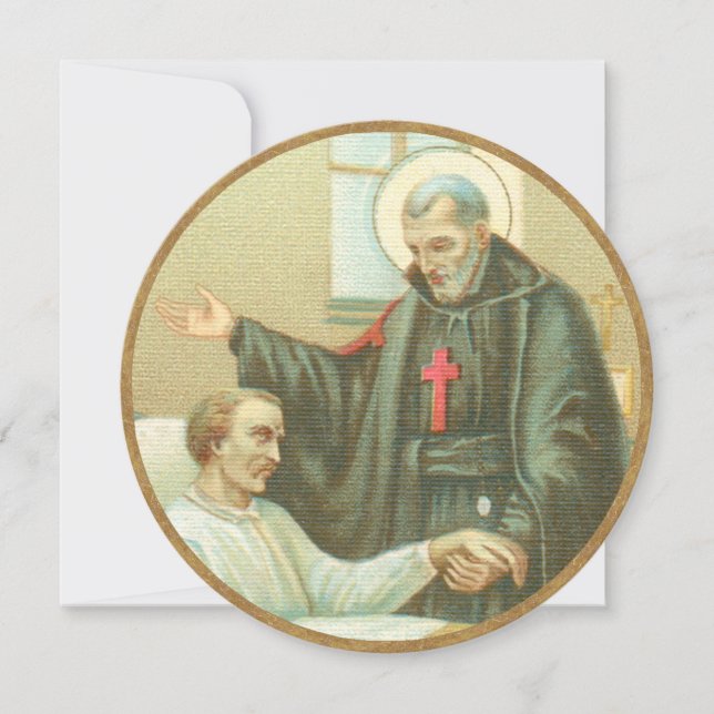 S. Camilo confortando um inválido (M 021) (Frente)