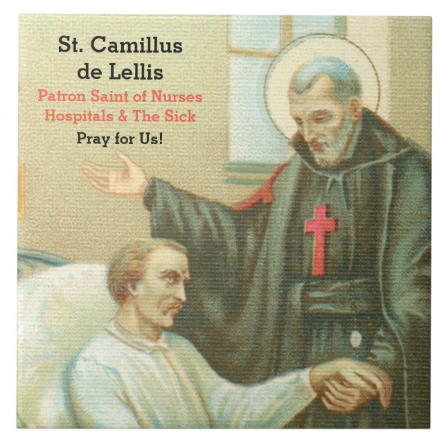 S. Camilo confortando um inválido (M 021) (Frente)