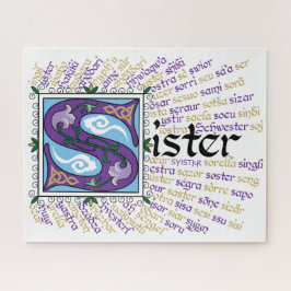 S é para Irmã Quebra-cabeça