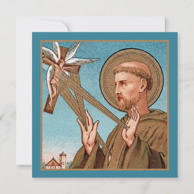 S. Francisco de Assis, Pater Seraphicus (SAU 040) (Frente)