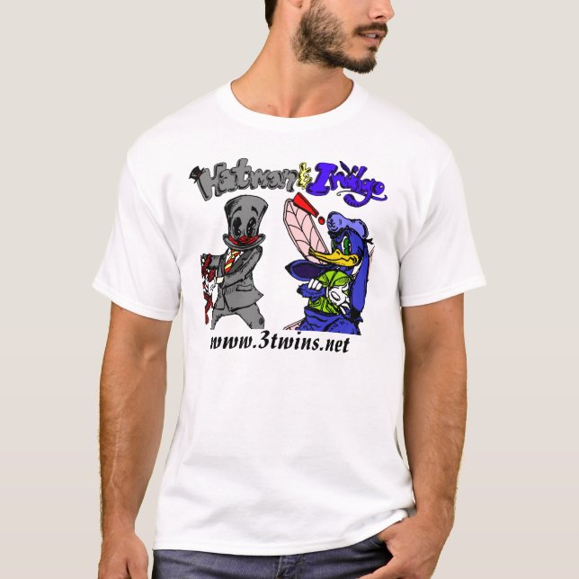 S. LaDon Hatman & camisa do caráter do índigo (Frente)