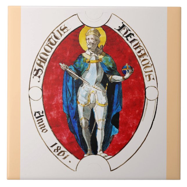 S. Luís IX da França Padroeiro dos Reis (Frente)