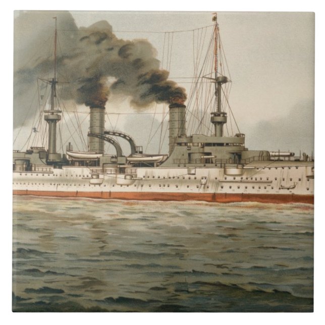 S.M. Kreuzer "Furst Bismarck" de Grosse (H.M. (Frente)