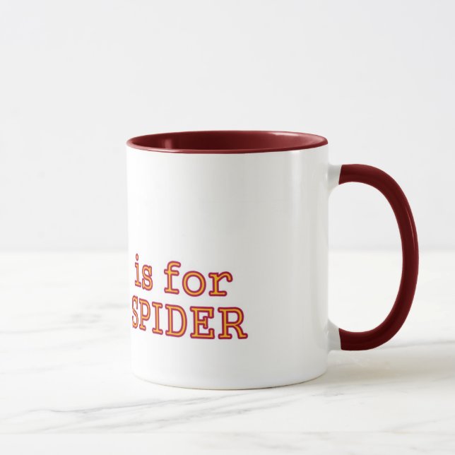 S para a caneca da aranha (Direita)