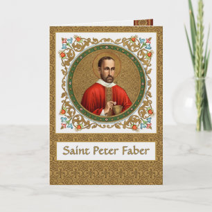 S. Pedro Faber (BK 051) Cartão de Saudação/Nota em
