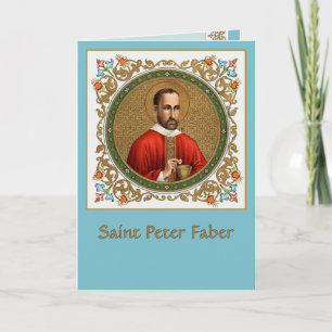 S. Pedro Faber (BK 051) Cartão de Saudação/Nota em