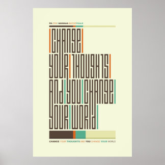 SA.0294 - Norman VP Quote Typoographic Poster